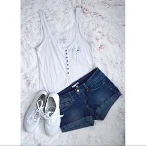 Aeropostale White Tank Top